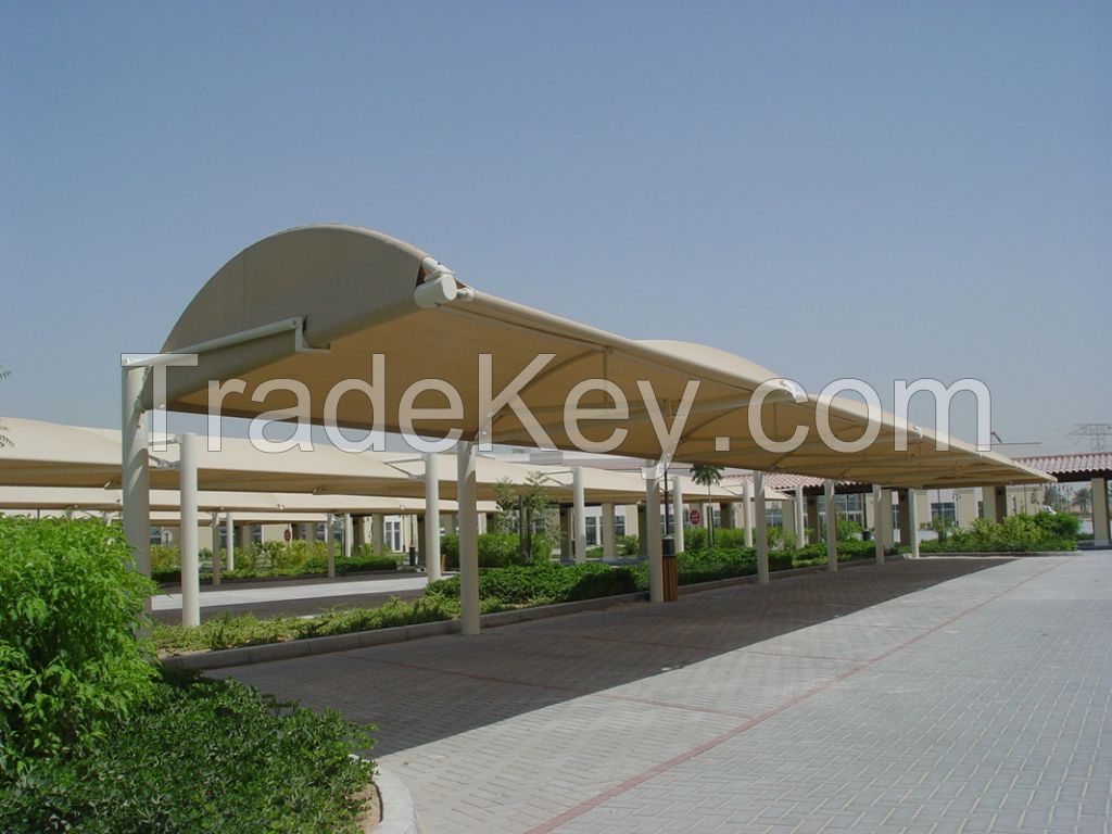 Carports manufacturers / Tensile Shades / Canopies Suppliers