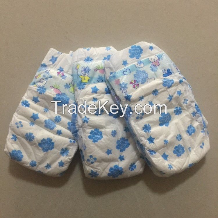 High Quality Disposable Soft Cheap Baby Diapers Nappies Factory Price