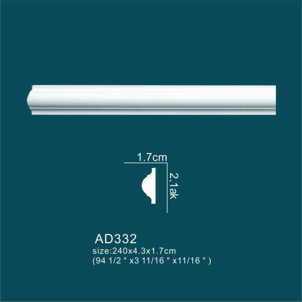 PU plain panel mouldings