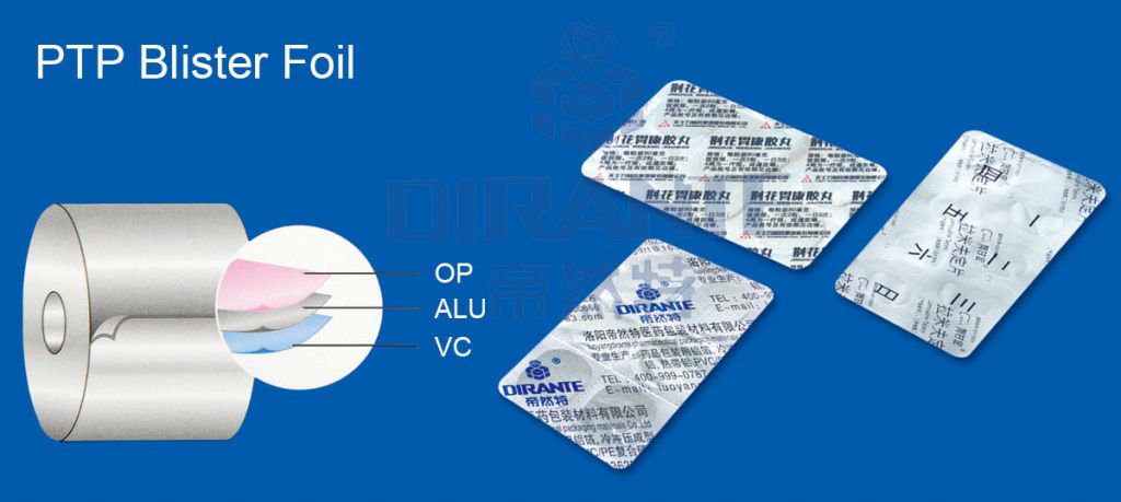 Printed Pharma Packaging Lidding Foil