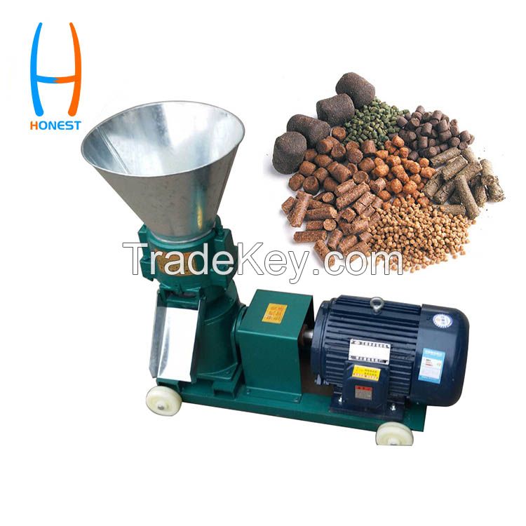 HONEST 120 Farm Use Poultry Feed Making Pellet Mill Machine