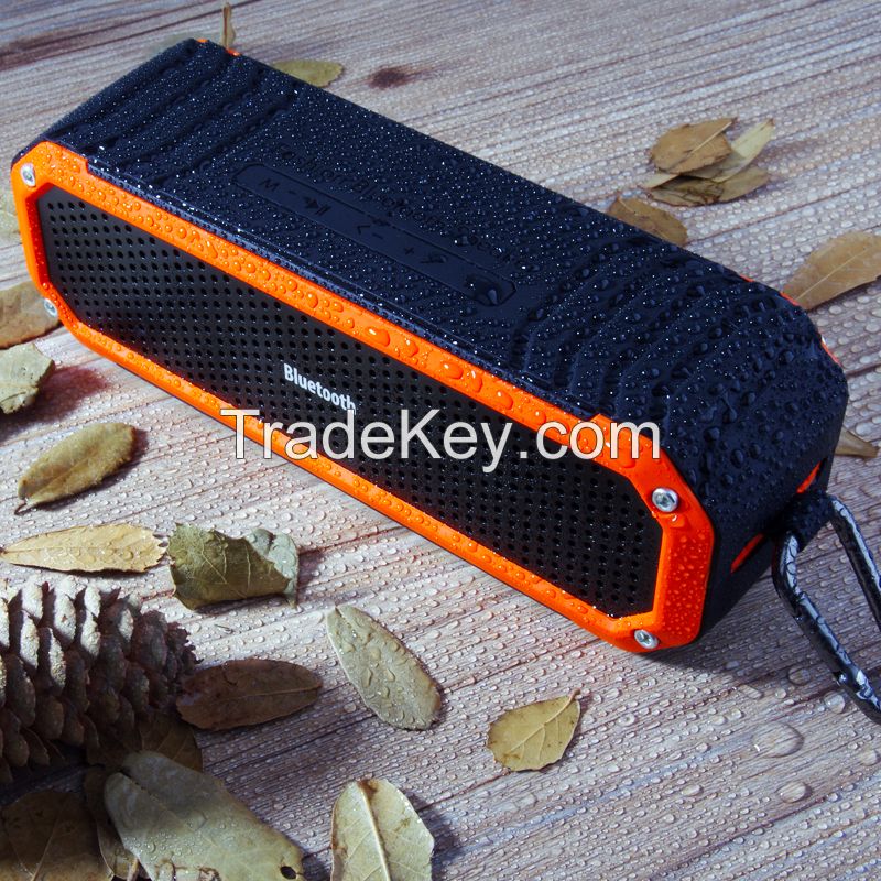 portable bluetooth speaker waterproof can use for outdoor sports