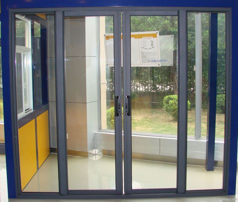 aluminum sliding door