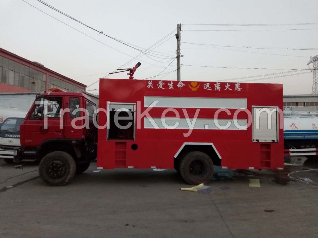 Good quality 4x2 Powder Fire Truck 3000L