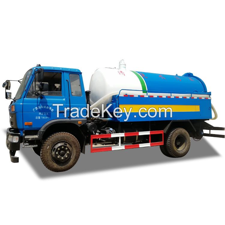 High Pressure Water Jet Cleaner Sewage Suction Truck