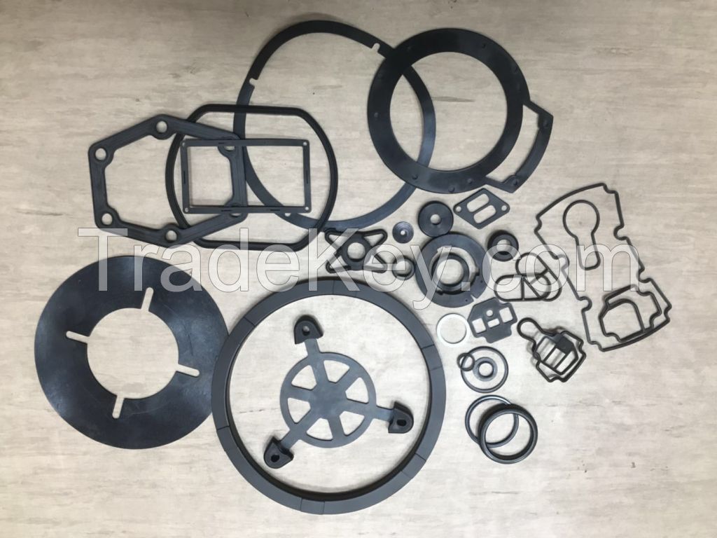 Custom High Quality Silicone Rubber Gasket EPDM/NBR/VITON rubber gasket rubber parts