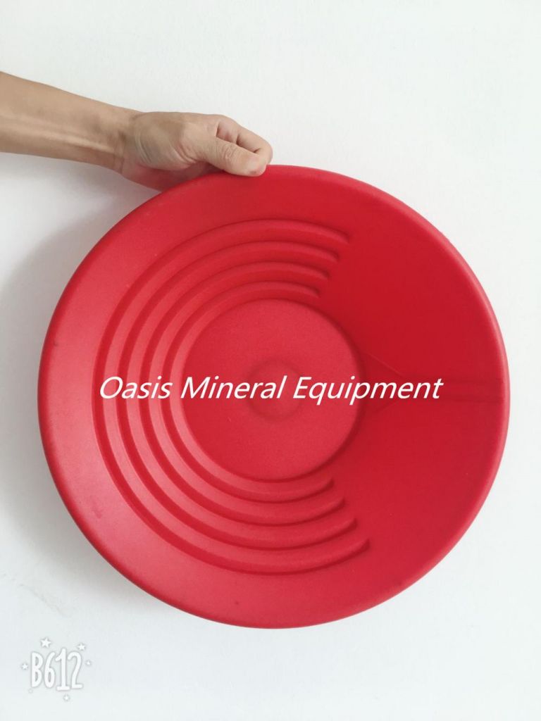 High efficiency Gold Washing Pan/Gold Separate Dish for Sand Gold Ore Washing Separator Machine