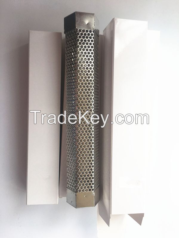 Durable Pellet Smoker Tube Perforated 304 Stainless Steel Bbq Smoker Filter