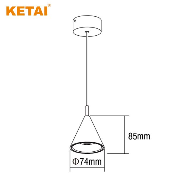 5W Energy Saving aluminum LED Pendant Light with special design