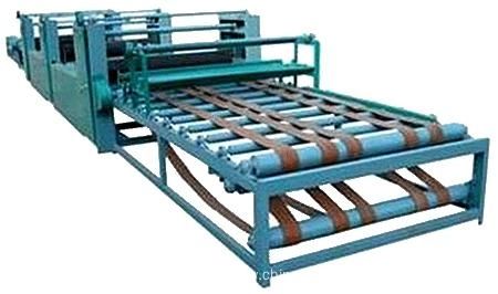 Aluminium straw roof tile machine