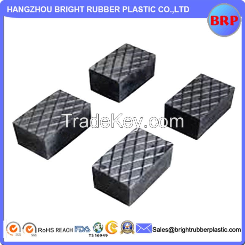 China Customized Black Rubber Part For Chemical Use