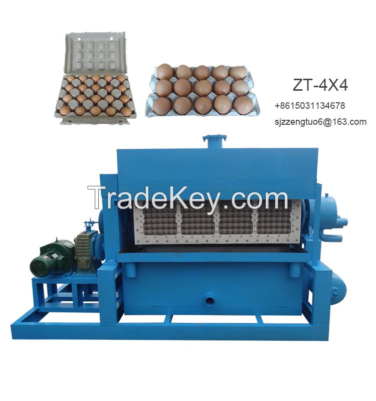 Apple tray/egg tray making machinery 4000pcs/hr