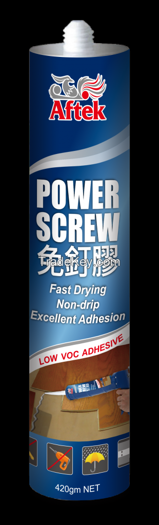 CS-107 Power Screw adhesive