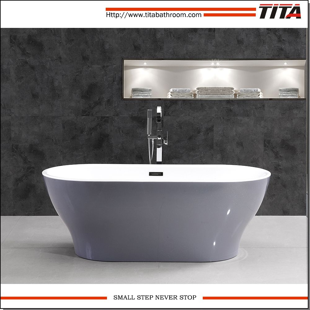 1.7m Acrylic Freestanding Bathtub TCB002D