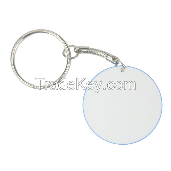 Polymer Round Keychain 39mm