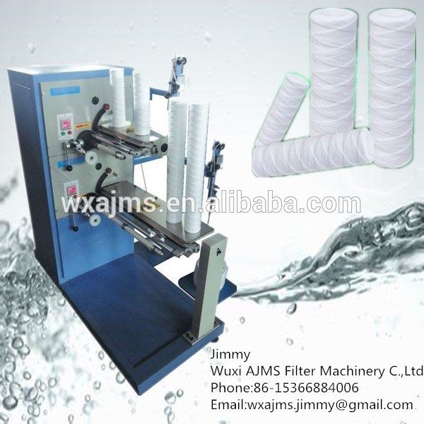 Wire wound filter machine