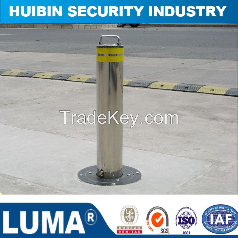 Access Control Automatic Electric Bollard Fence for Car Parking System