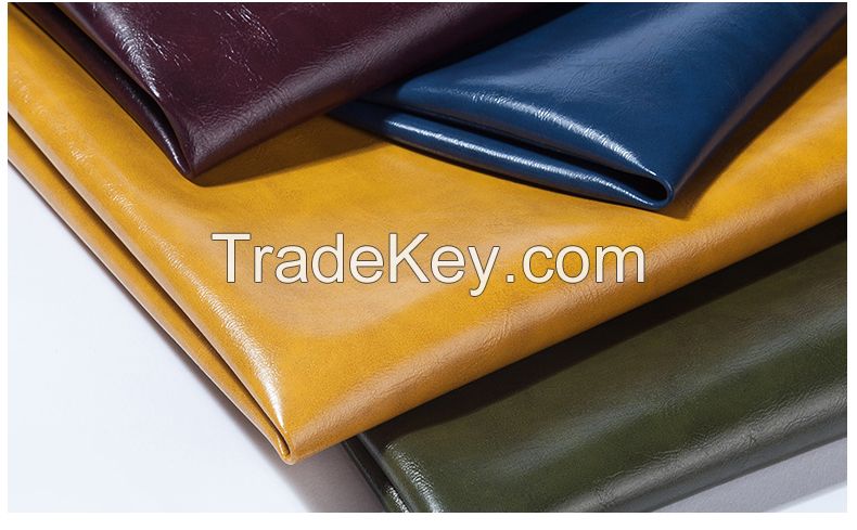 stitched fabric china artificial leather rhomboid pu leather for handbags etc.