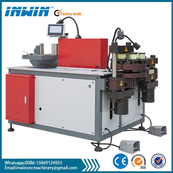 hydraulic busbar punching cutting bending machine