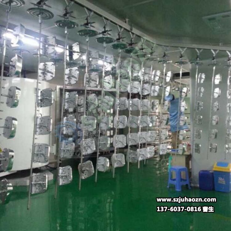 Chrome vacuum coating line