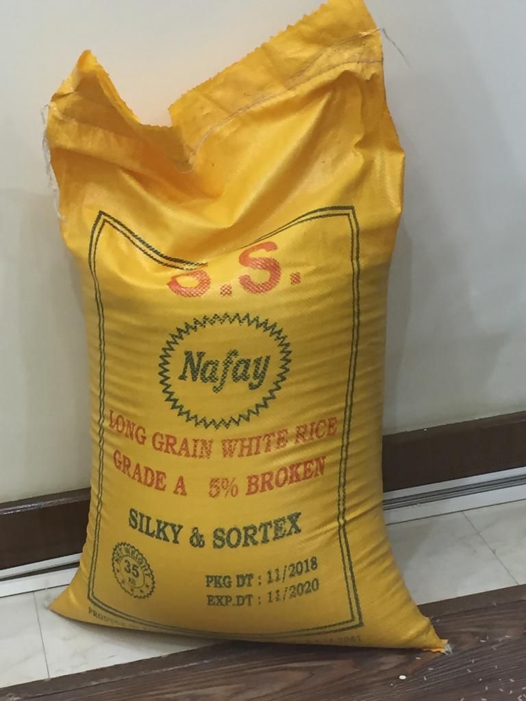 PAKISTANI LONG GRAIN WHITE RICE (IRRI-6), 5% BROKEN