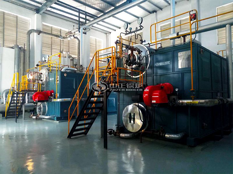 zozen SZS new steam gas-fired(oil-fired) hot water industrial boiler factory china