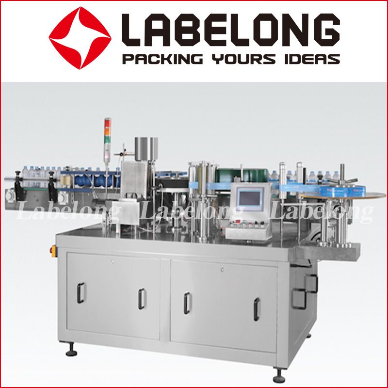 High Speed Rotational Hot Melt Adhesive Round Bottle Labeling Machine