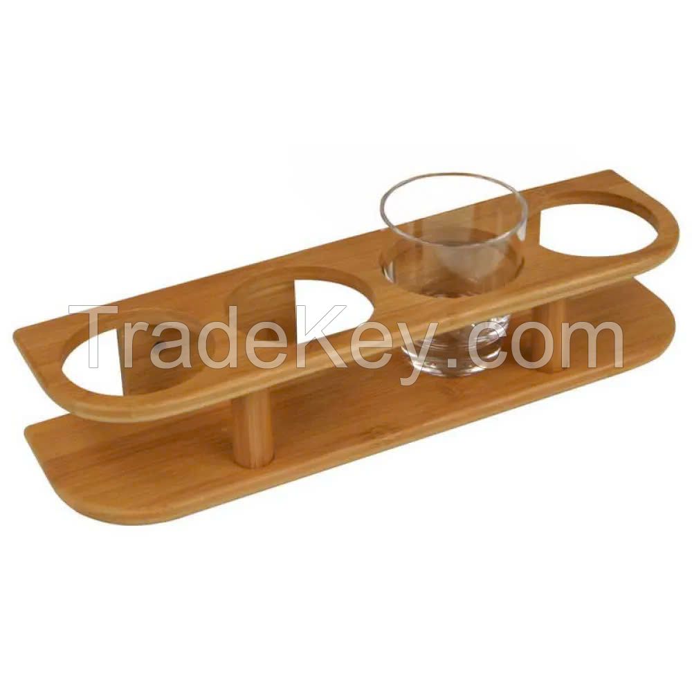 Handcrafted Bamboo Cup Holder - Natural Product Made in Vietnam