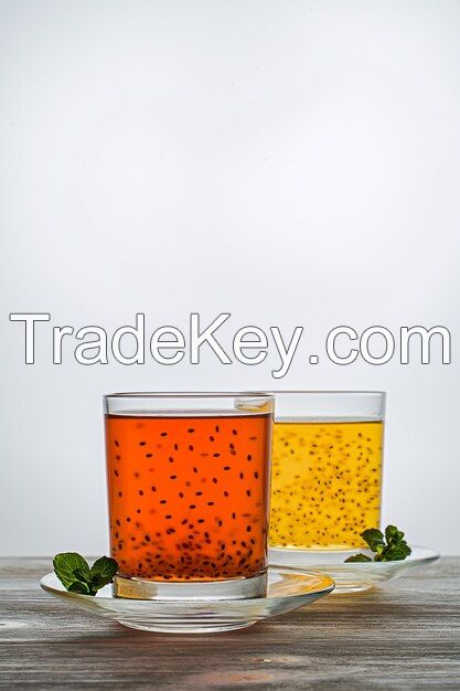 BASIL SEED DRINKS / SUPERFOOD INFUSION / IMMUNE SUPPORT / PLANT-BASED