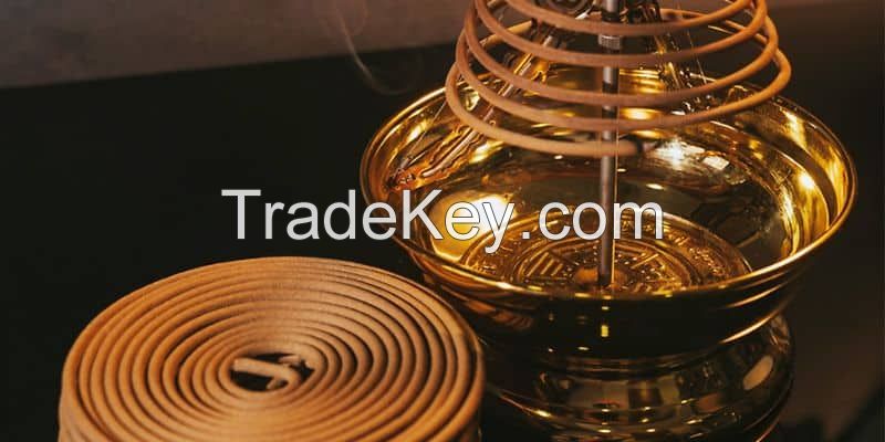 COIL SCENT RINGS / BOTANICAL MATERIALS / CLEAN AIR / SMOOTH AROMA