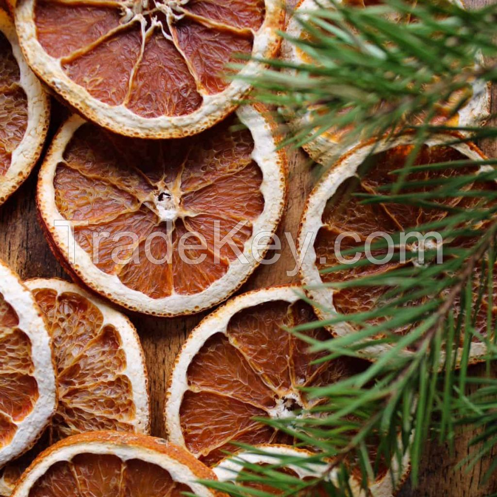 DRIED ORANGE WHEELS / CLEAN LABEL / PLANT-BASED / NATURAL CITRUS