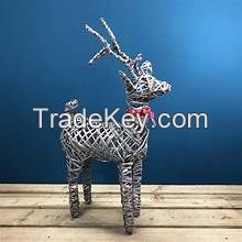 ECO FRIENDLY BAMBOO DEER ARTISAN PIECE FOR PLANT BASED INTERIOR