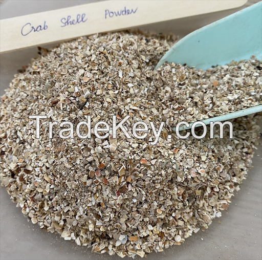 FINE GROUND CRAB SHELL POWDER / ORGANIC GARDENING SOLUTION / NATURAL SOIL ENHANCER FOR EXPORT