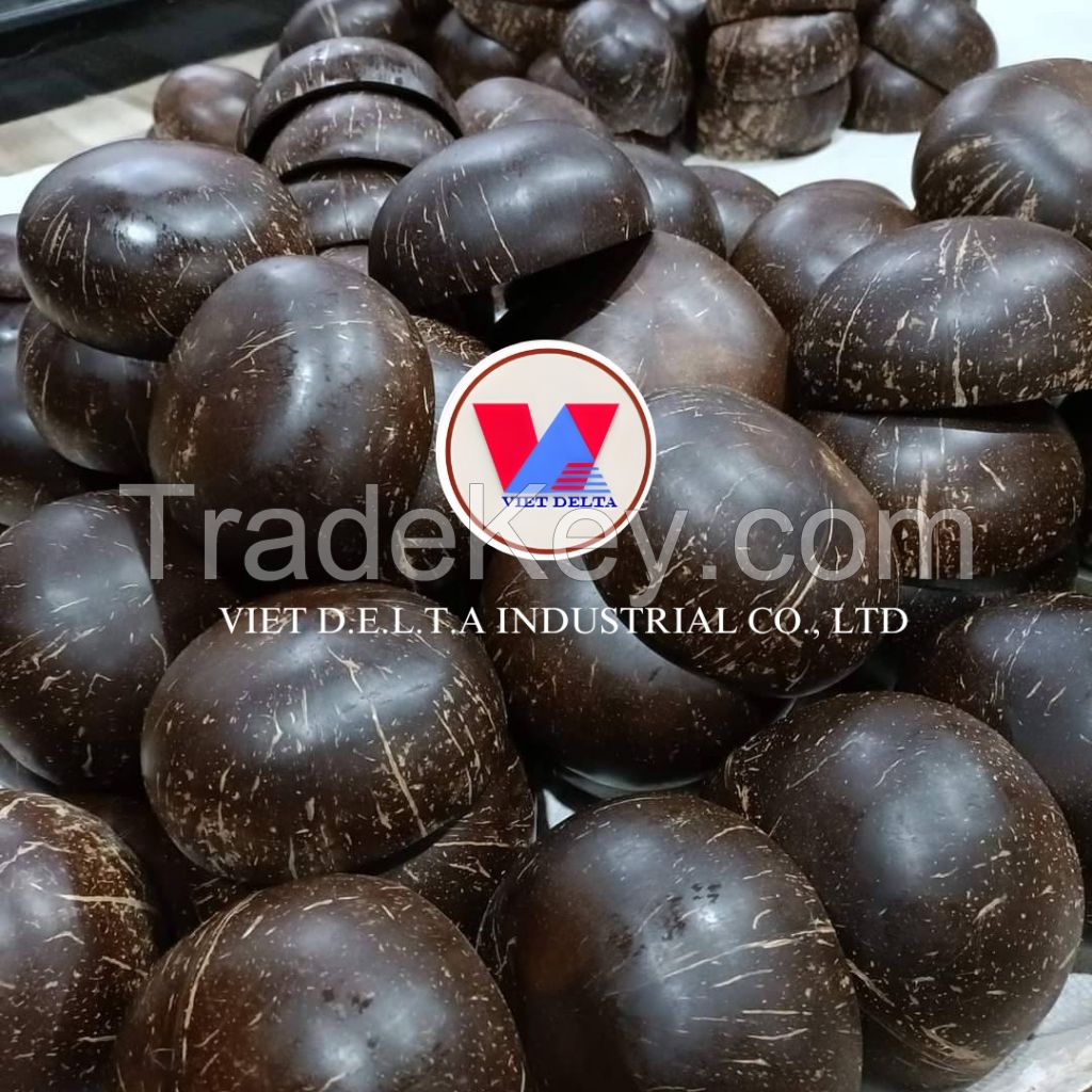 ALL-NATURAL COCONUT SHELL BOWL / PLANT-BASED DINING SOLUTION / COMPOSTABLE AND STYLISH DESIGN