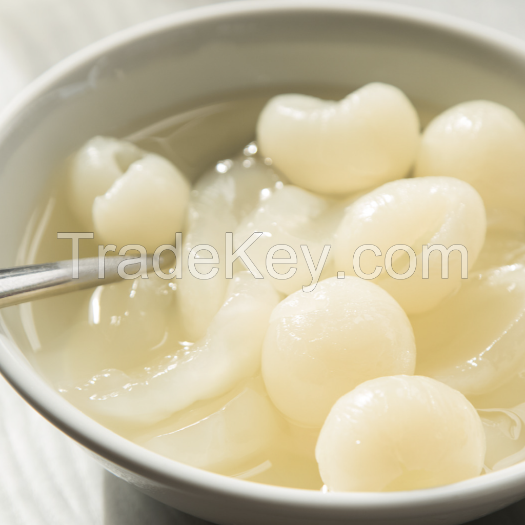 BEST SELLING VIETNAM CANNED LONGAN CLEAN LABEL SWEET TROPICAL FRUIT EXPORT QUALITY