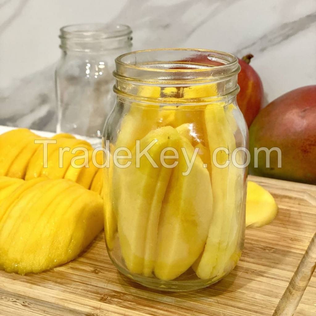 BEST SELLING WHOLESALE CANNED MANGO CLEAN LABEL SWEET TROPICAL FRUIT EXPORT QUALITY