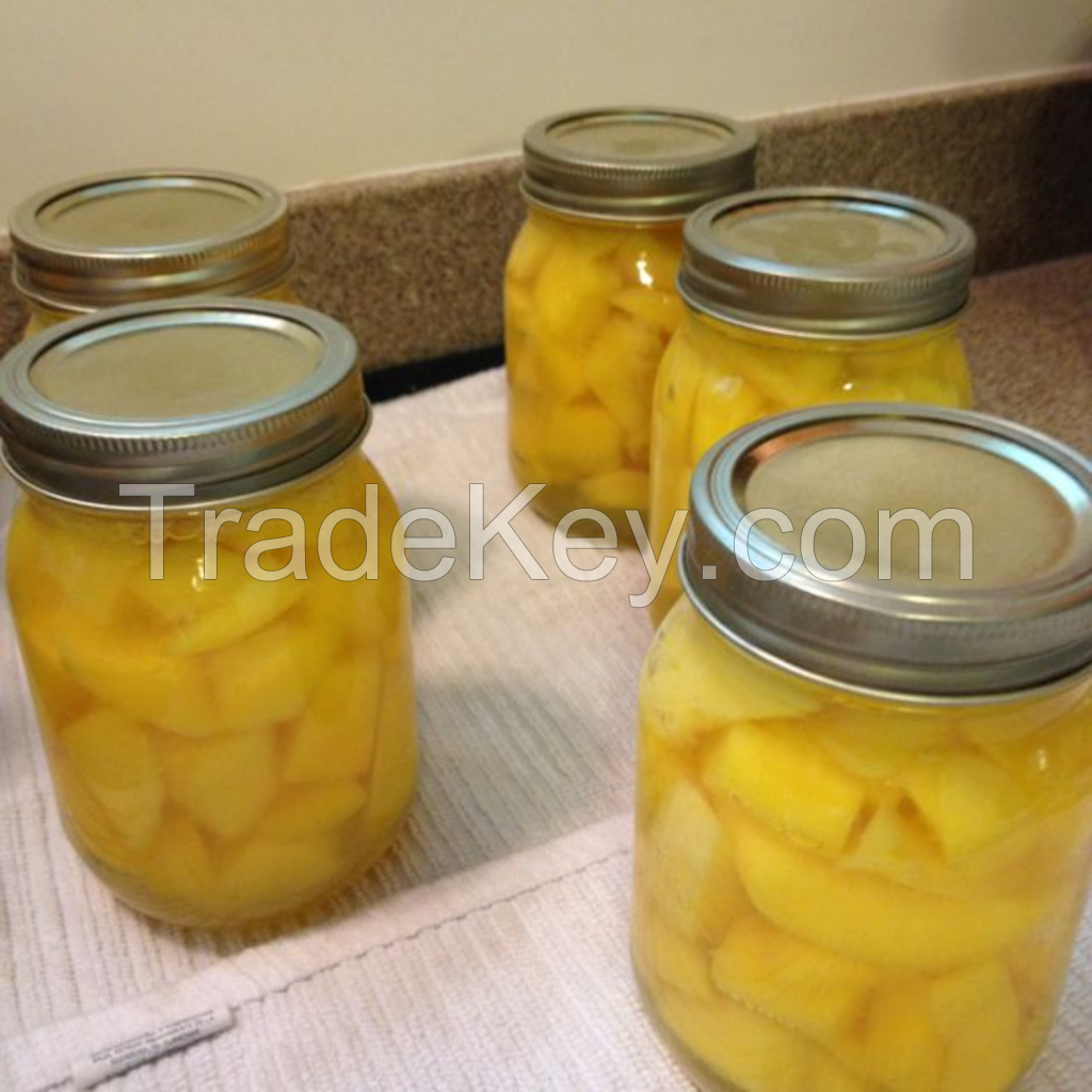 BEST SELLING WHOLESALE CANNED MANGO CLEAN LABEL SWEET TROPICAL FRUIT EXPORT QUALITY