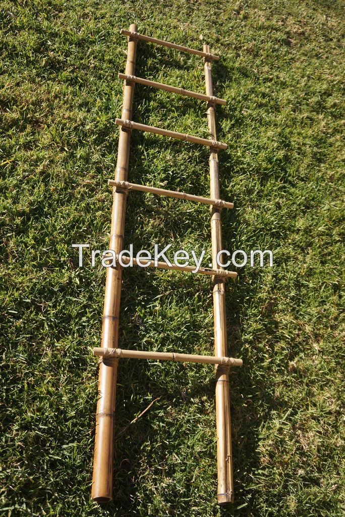 PURE BAMBOO LADDER | LIGHTWEIGHT | RUSTIC DESIGN FOR INTERIOR