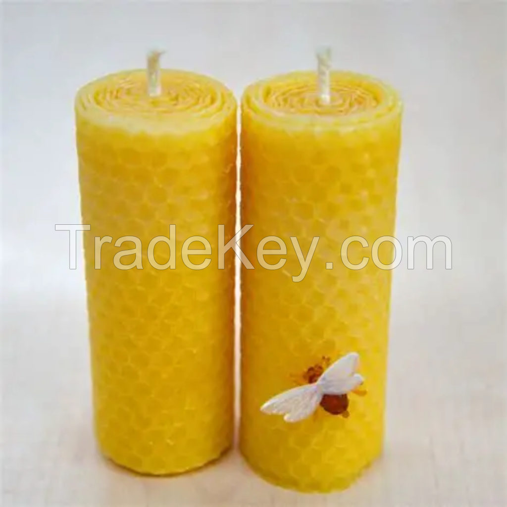 BEESWAX CANDLES HANDMADE NATURAL FROM VIETNAM