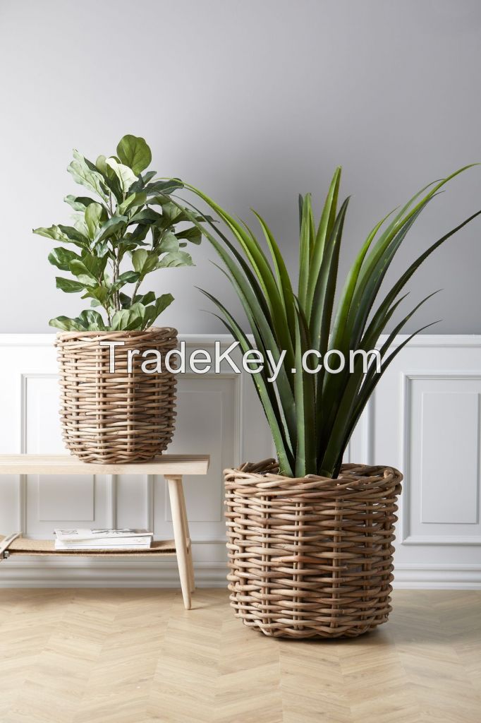 TOP SELLING RATTAN PLANTER FOR INTERIOR DESIGN