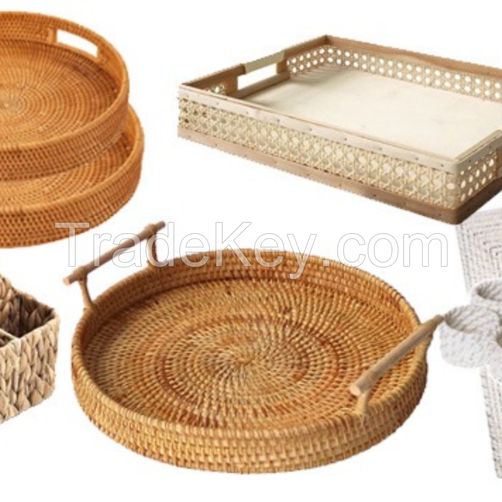 NATURAL RATTAN KITCHEN TOOLS HANDCRAFTED