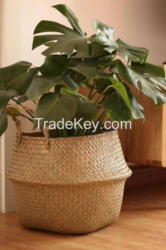 PREMIUM RATTAN PLANTER HANDMADE ECO FRIENDLY