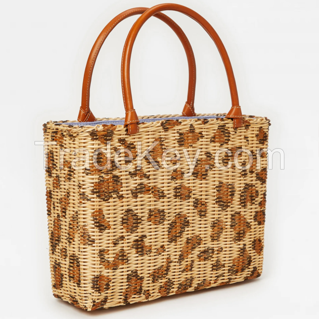 TOP SELLING NATURAL RATTAN BAG ECO FRIENDLY