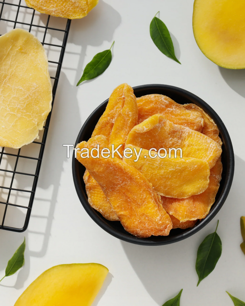 Vietnam Dried Mango 100% Natural Sweet Mango Slices Premium Snack Factory Exporter
