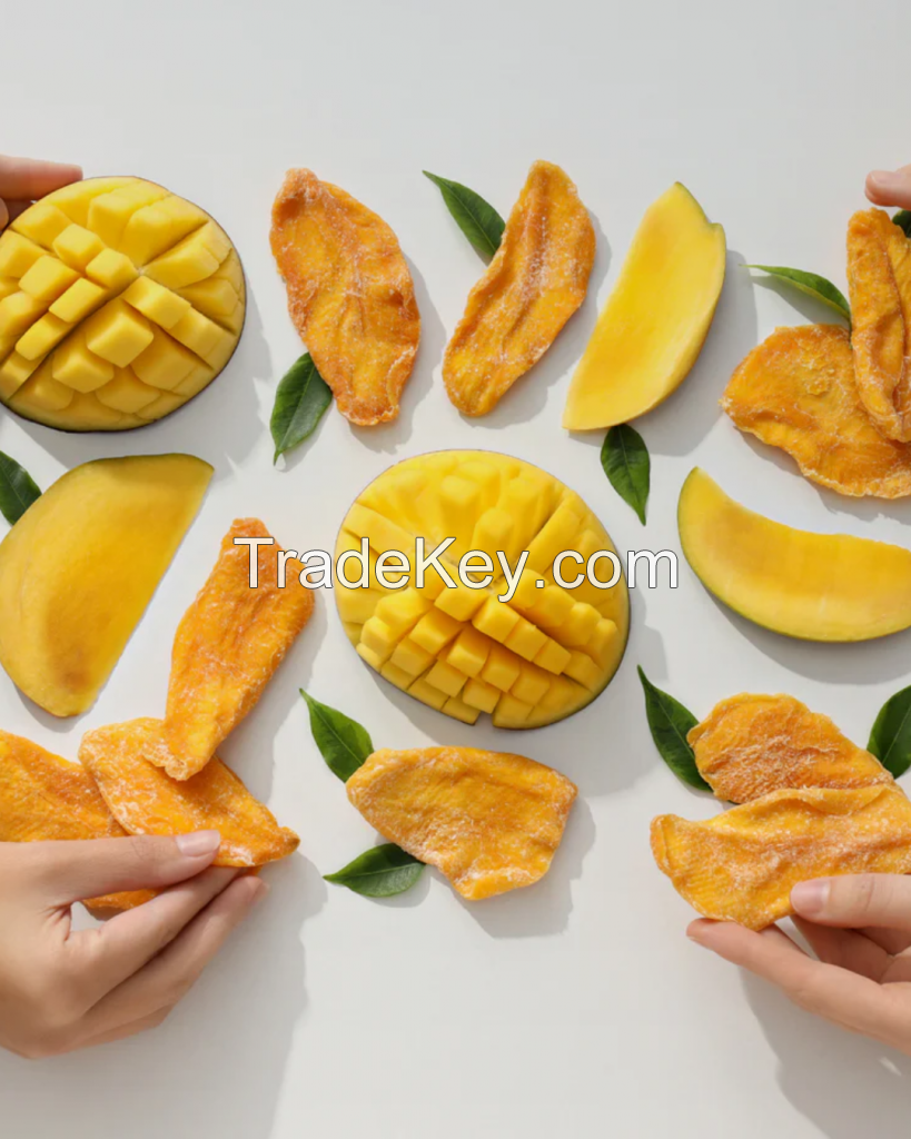 Vietnam Dried Mango 100% Natural Sweet Mango Slices Premium Snack Factory Exporter