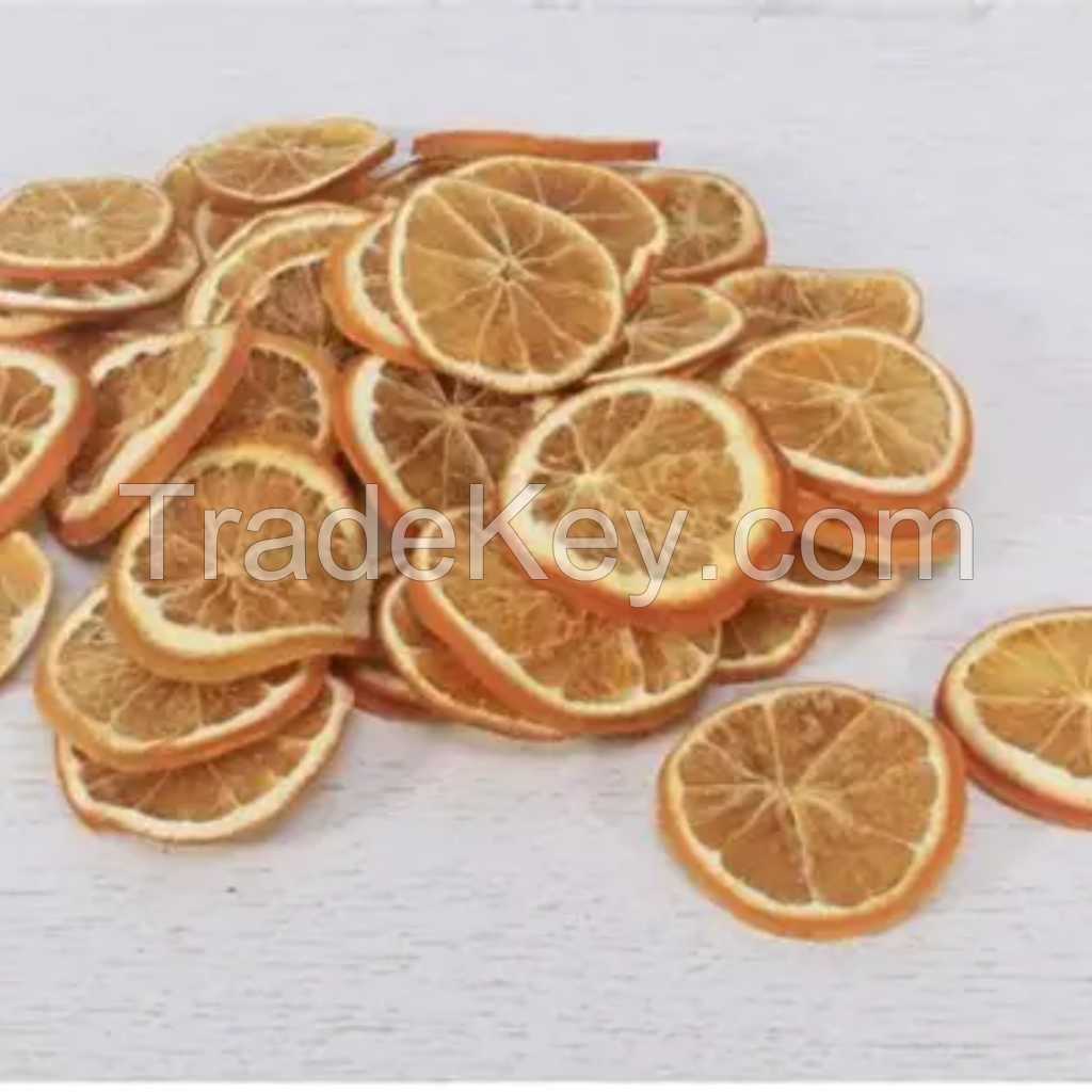 NATURAL DRIED ORANGE SLICES FOR HEALTHY SNACKS AND INFUSIONS