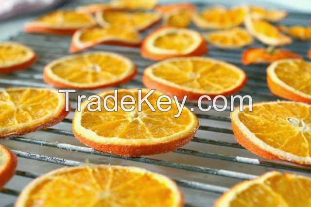 NATURAL DRIED ORANGE SLICES FOR HEALTHY SNACKS AND INFUSIONS