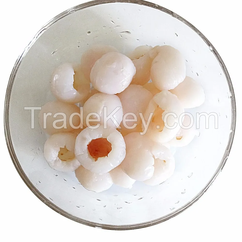 PREMIUM CANNED LYCHEE IN LIGHT SYRUP FOR DESSERTS DRINKS AND ICE CREAM