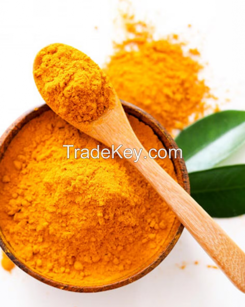 PURE YELLOW TURMERIC POWDER FOR SEASONING AND HERBAL PRODUCTS
