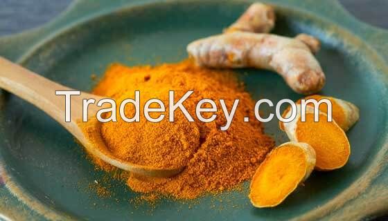 PURE YELLOW TURMERIC POWDER FOR SEASONING AND HERBAL PRODUCTS
